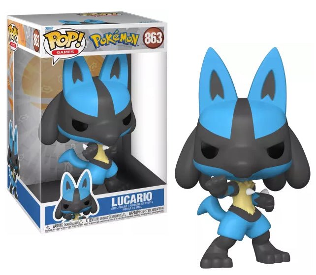 Funko Pop! Jumbo Pokemon 863 Lucario - L’emporio dell’avventuriero
