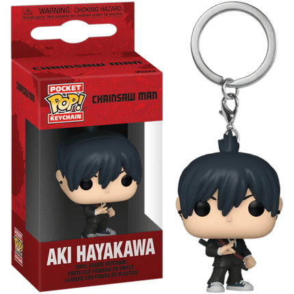 Funko Pop! Keychain Chainsaw Man - Aki Hayakawa - L’emporio dell’avventuriero