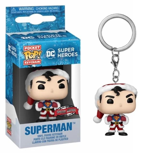 Funko Pop! Keychain DC Holiday – Superman