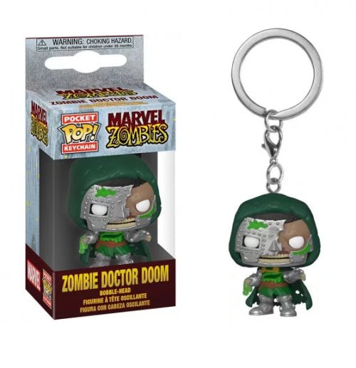 Funko Pop! Keychain Marvel Zombies - Zombie Doctor Doom - L’emporio dell’avventuriero