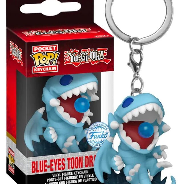 Funko Pop! Keychain Yu - Gi - Oh! Blue - Eyes Toon Dragon - L’emporio dell’avventuriero