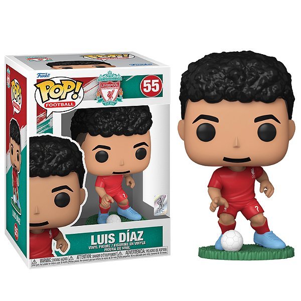 Funko POP! Liverpool FC 55 Luis Díaz - L’emporio dell’avventuriero