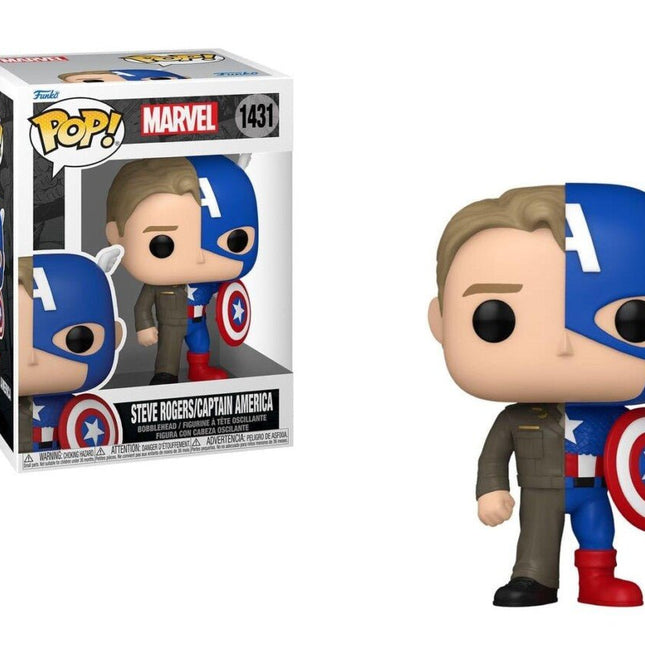 Funko Pop! Marvel 1431 Steve Rogers/Captain America - L’emporio dell’avventuriero
