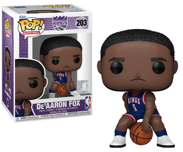 Funko Pop! NBA 203 De'Aaron Fox (City Edition 24) - L’emporio dell’avventuriero