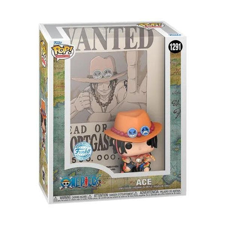 Funko Pop! One Piece 1291 Ace Wanted Poster (Special Edition) - L’emporio dell’avventuriero