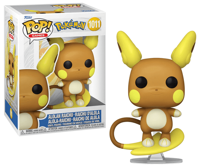 Funko POP! Pokemon 1011 Alolan Raichu - L’emporio dell’avventuriero