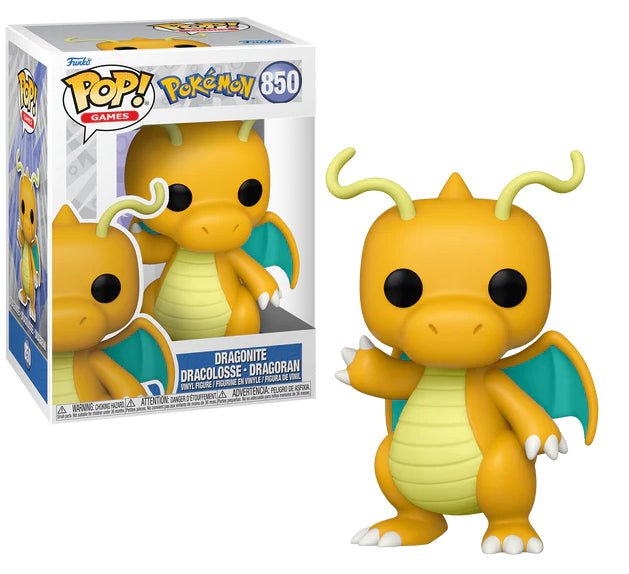Funko Pop! Pokemon 850 Dragonite - L’emporio dell’avventuriero