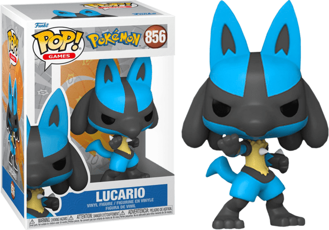 Funko Pop! Pokemon 856 Lucario - L’emporio dell’avventuriero