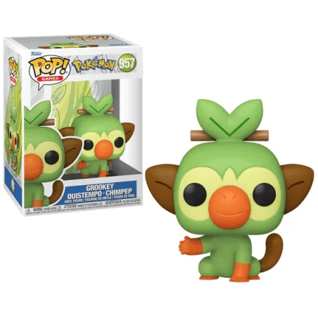 Funko Pop! Pokemon 957 Grookey - L’emporio dell’avventuriero