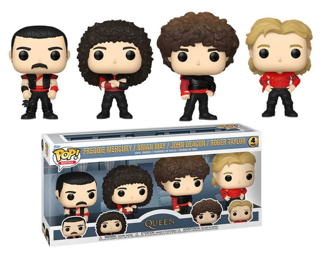 Funko Pop! Pop Rocks 4 Pack Queen Radio GaGa - L’emporio dell’avventuriero