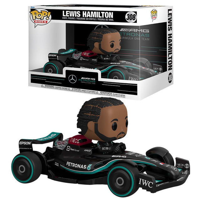 Funko Pop! Rides Superdeluxe 308 Mercedes AMG Lewis Hamilton - L’emporio dell’avventuriero