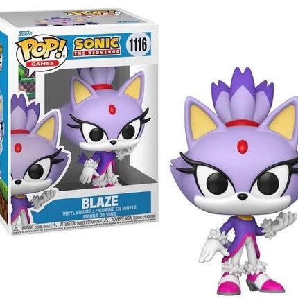 Funko Pop! Sonic the Hedgehog 1116 Blaze the Cat - L’emporio dell’avventuriero