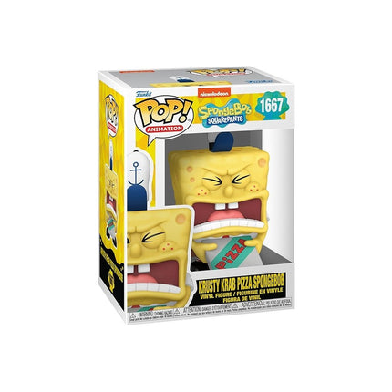 Funko Pop! SpongeBob 1667 SquarePants with Pizza 25th Anniversario - L’emporio dell’avventuriero