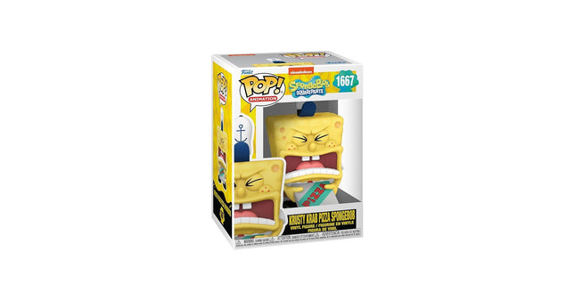 Funko Pop! SpongeBob 1667 SquarePants with Pizza 25th Anniversario - L’emporio dell’avventuriero