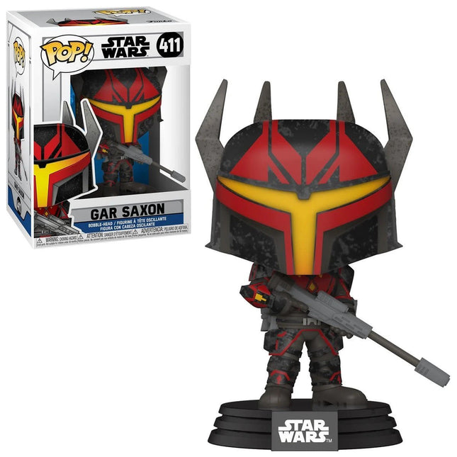 Funko Pop! Star Wars Clone Wars 411 Gar Saxon - L’emporio dell’avventuriero