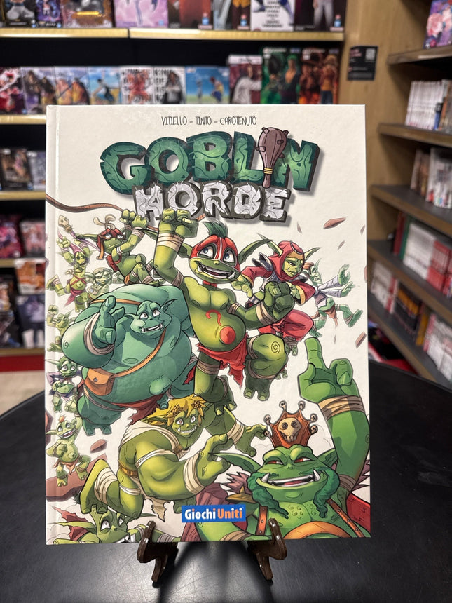 Goblin Horde, copertina originale fotografata in negozio