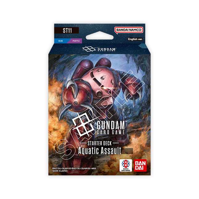 Gundam Card Game ST11 Aquatic Assault (Eng) - L’emporio dell’avventuriero