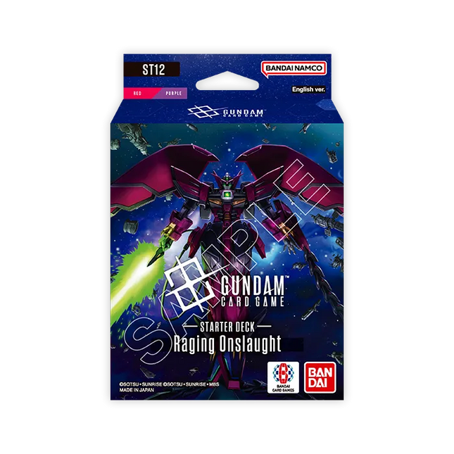 Gundam Card Game ST12 Raging Onslaught (Eng) - L’emporio dell’avventuriero