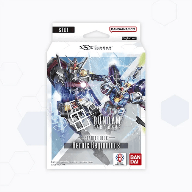 Gundam Card Game - Starter Deck ST01 Heroic Beginnings - L’emporio dell’avventuriero