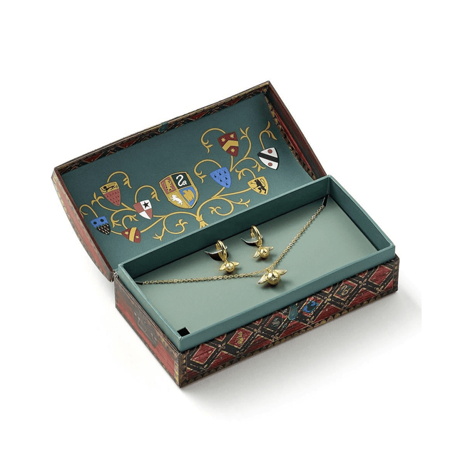 Harry Potter - Set Collana e Orecchini Quidditch - L’emporio dell’avventuriero