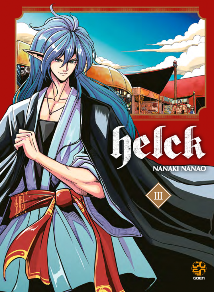 Helck 3 di Nanaki Nanao – copertina italiana Goen