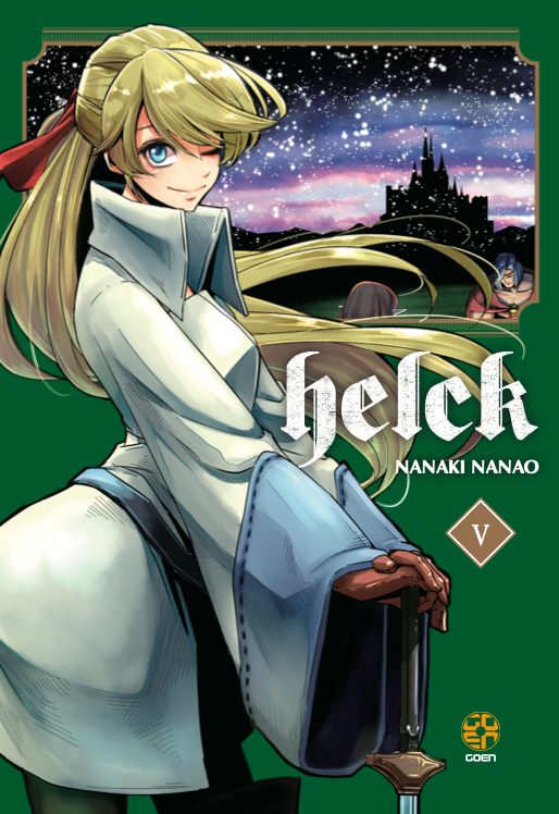 Helck 5 di Nanaki Nanao – copertina italiana Goen
