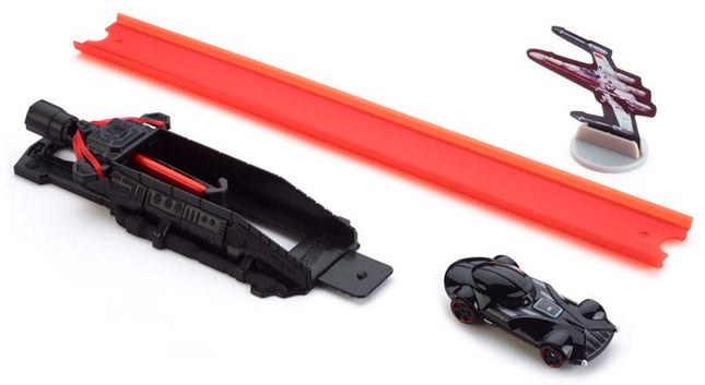 Hot Wheels Star Wars - Blast & Battle Lightsaber Luncher - Darth Vader - L’emporio dell’avventuriero