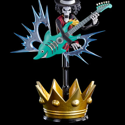 Eiichiro Oda One Piece BROOK 1/6 Tsume HQS Dioramax Resin Statue in 2 Brown Box