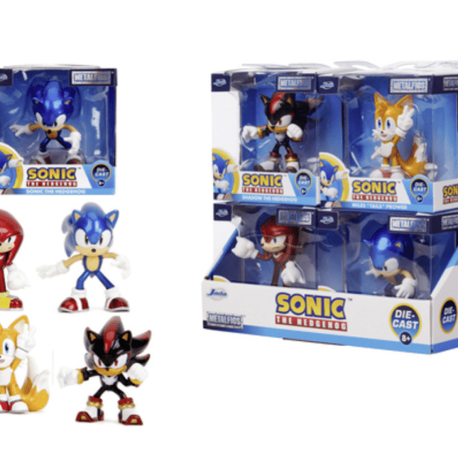 Jada Toys Sonic the Hedgehog - Figure Pressofuse da Collezione - L’emporio dell’avventuriero