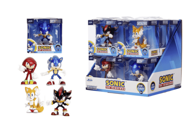 Jada Toys Sonic the Hedgehog - Figure Pressofuse da Collezione - L’emporio dell’avventuriero