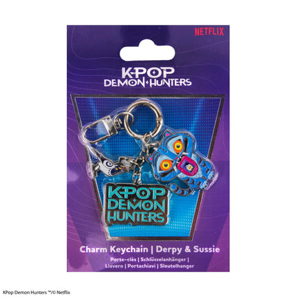 K - POP Demon Hunters Derp & Sus Charm – Portachiavi - L’emporio dell’avventuriero