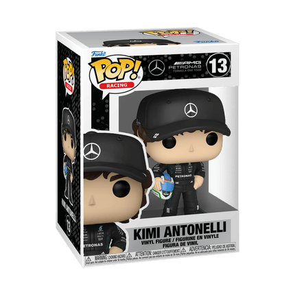 Kimi Antonelli – Funko Pop! Racing 13, statuetta Mercedes 10,2 cm - L’emporio dell’avventuriero