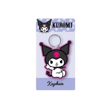 Kuromi Portachiavi in Gomma - Kuromi - L’emporio dell’avventuriero