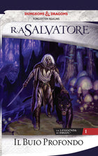 La leggenda di Drizzt. Vol. 1 - Il buio profondo — copertina integrale in italiano