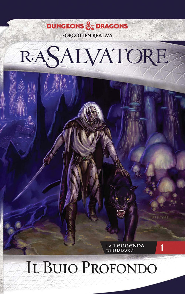 La leggenda di Drizzt. Vol. 1 - Il buio profondo — copertina integrale in italiano