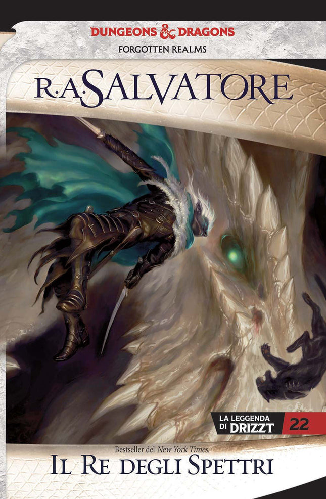 La leggenda di Drizzt. Vol. 22 - Il re degli spettri — copertina integrale in italiano