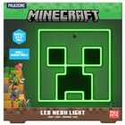 Lampada da Parete a LED Minecraft Creeper - L’emporio dell’avventuriero