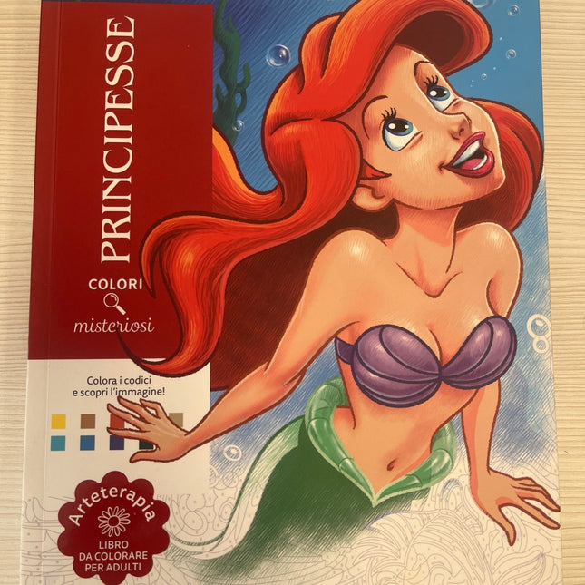 Libro da colorare - Principesse Disney - L’emporio dell’avventuriero