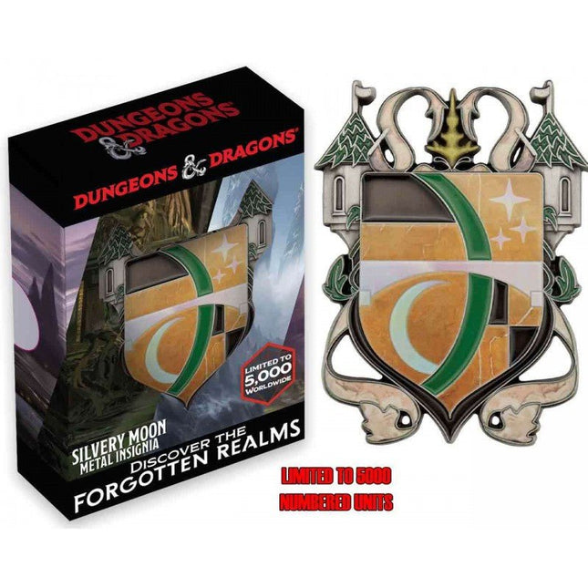 Lingotto in Metallo D&D Silvery Moon Insegna - L’emporio dell’avventuriero