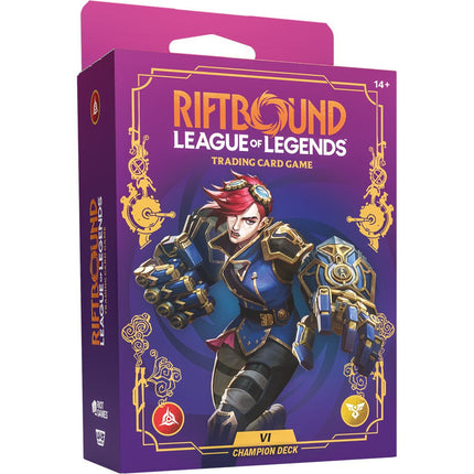 LoL Riftbound: Unleashed – Champion Deck: Vi - L’emporio dell’avventuriero