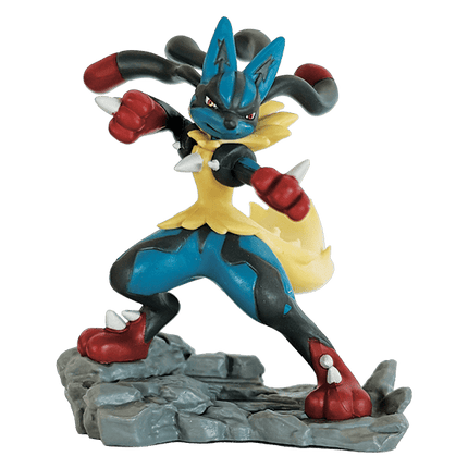 Lucario Pokémon - Collezione con Statuina Mega - EX (ITA) - L’emporio dell’avventuriero
