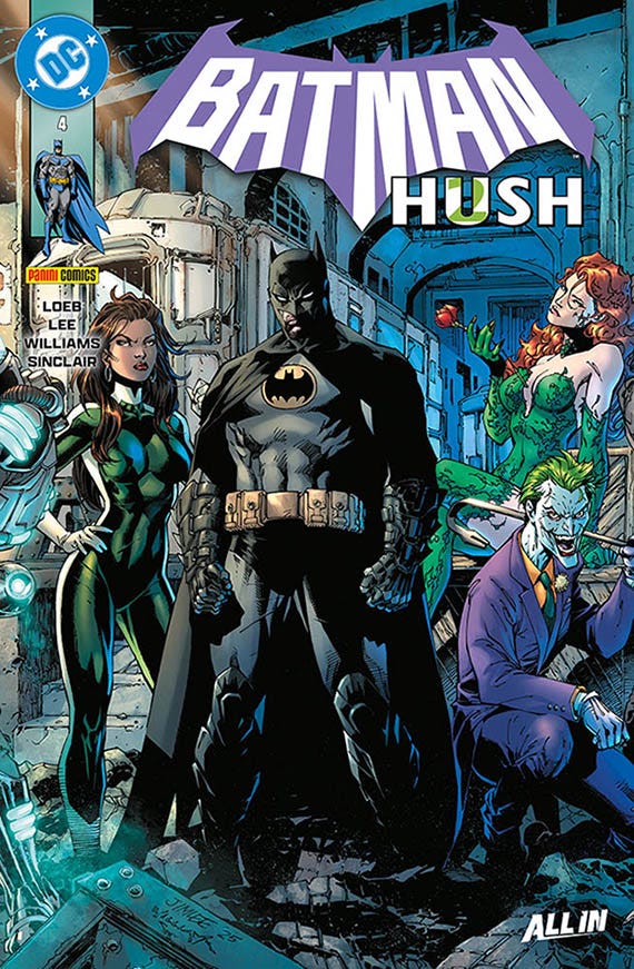 Batman 4 (129) – Hush 2 – copertina completa