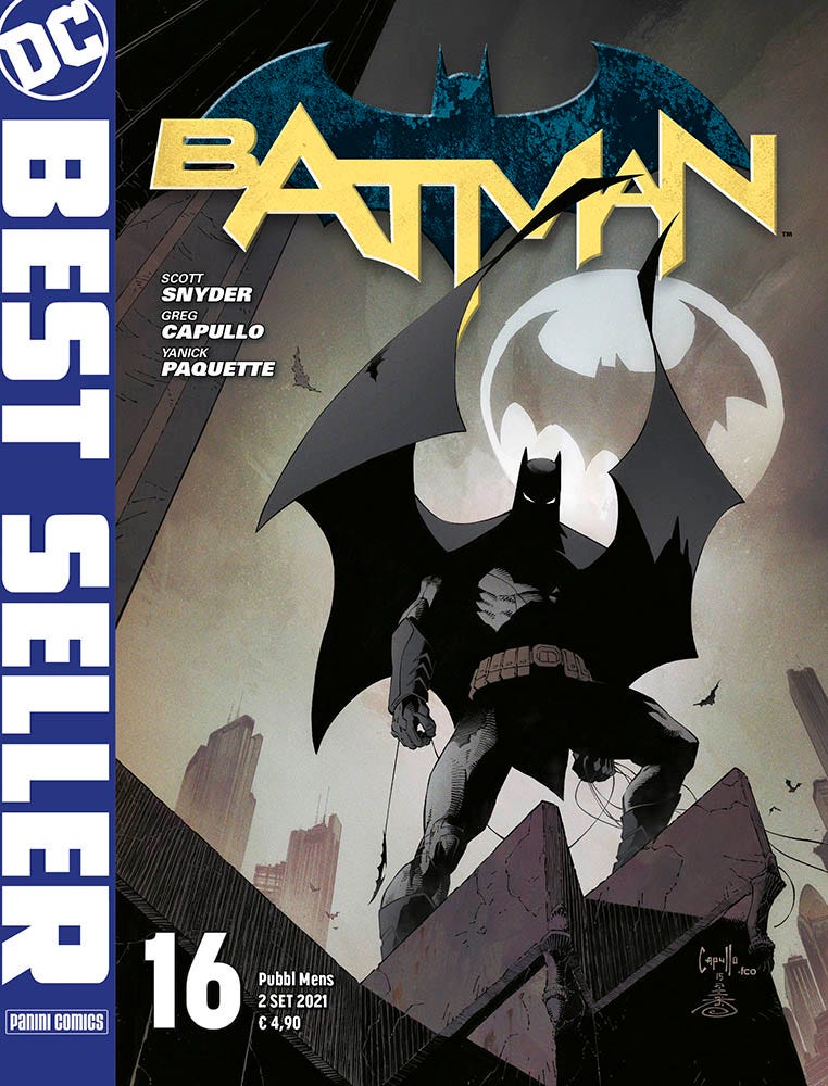 Batman di Scott Snyder e Greg Capullo 16 – DC Best Seller – copertina completa