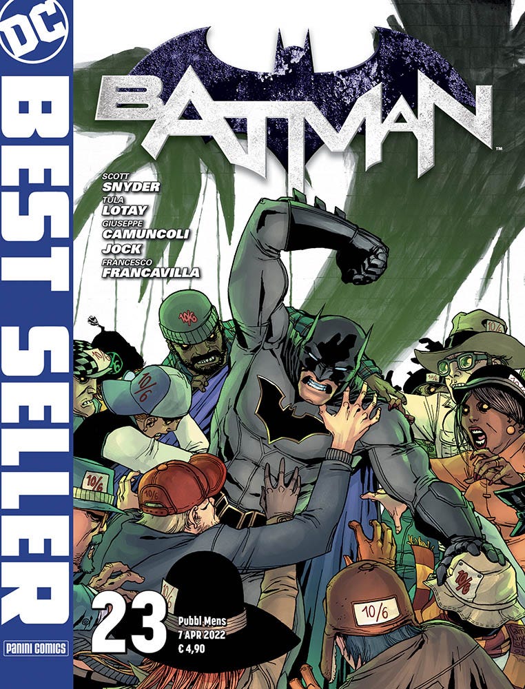Batman di Scott Snyder 23 – DC Best Seller – copertina completa