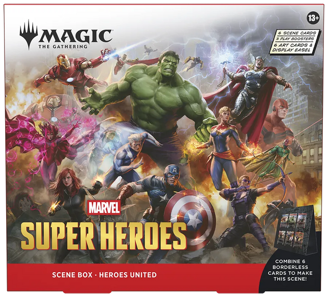 Magic: The Gathering – Scene Box Heroes United ENG - L’emporio dell’avventuriero