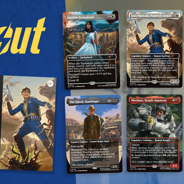 Magic The Gathering Secret Lair - Fallout Beyond Vault 33 - L’emporio dell’avventuriero