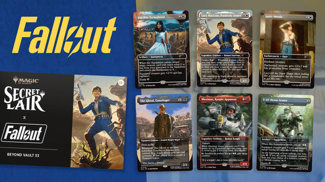 Magic The Gathering Secret Lair - Fallout Beyond Vault 33 - L’emporio dell’avventuriero