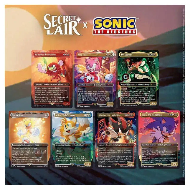 Magic The Gathering Secret Lair - Sonic (Friend & Foes) - L’emporio dell’avventuriero