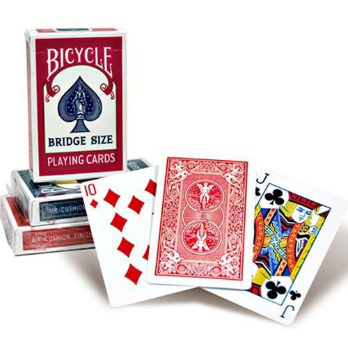 Mazzo da Poker Bicycle - Bridge Size Rosse - L’emporio dell’avventuriero
