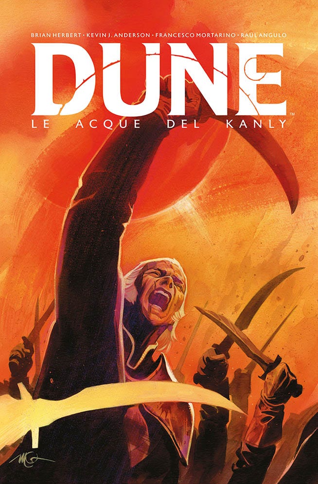 Dune: Le Acque del Kanly – copertina completa